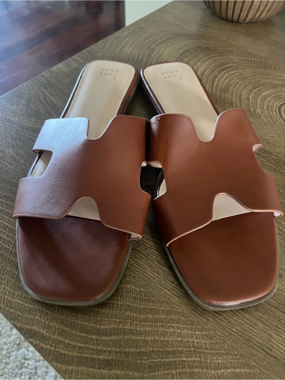 NWT A New Day Brown Sandals